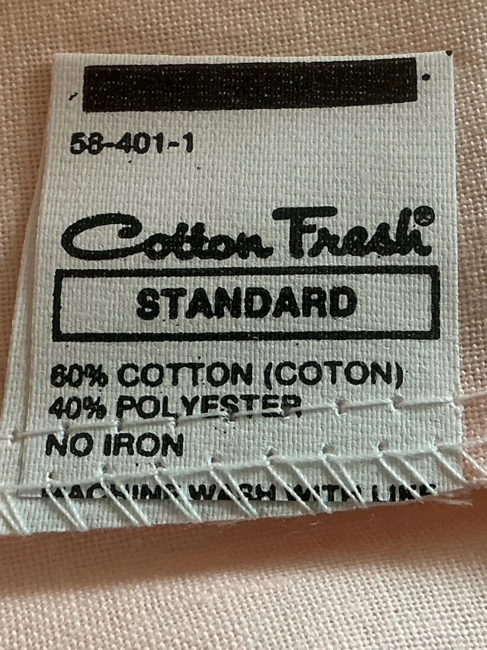 NWOT 4 Vintage Fieldcrest Cannon Cotton Fresh Pink standard Pillowcases